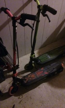 Patineta electric las 2 no tengo el cargador