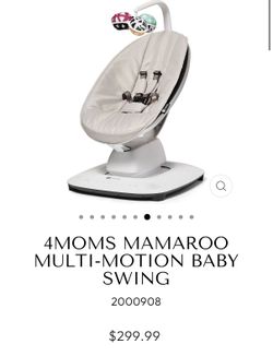 4 Moms swing Black