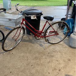 Vintage SCHWINN Bike Bicycle Red 