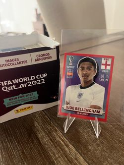 Panini FIFA World Cup Qatar 2022 Jude Bellingham RED BORDER England ENG STICKER