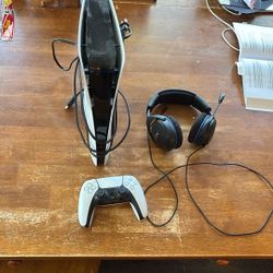 PS5 Digital With Remote + headset Barely Used