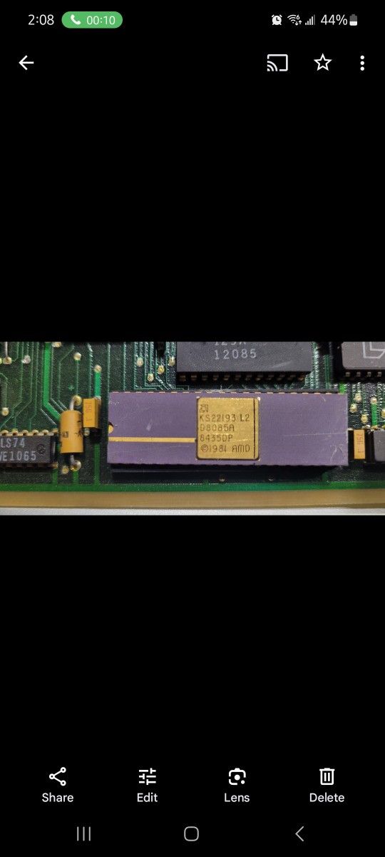 Vintage Gold Plated Circuit Boards