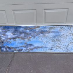 XL Wide Abstract painting