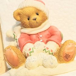 Cherished Teddies Ted "ITS SNOW FUN WHEN YOUR NOT AROUND"
