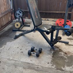 Weight Bench Bar Weights