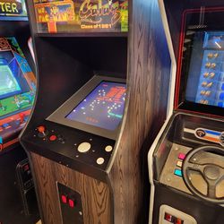 Ms Pacman arcade cabinet Galaga, Frogger, Centipede, 60 Awesome Games! 

