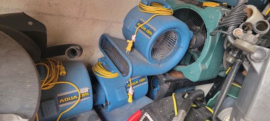 Industria fan for dry carpet and floor