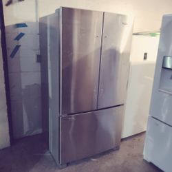 Stainless Steel French Door Frig 