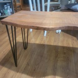 Live Edge End Table 