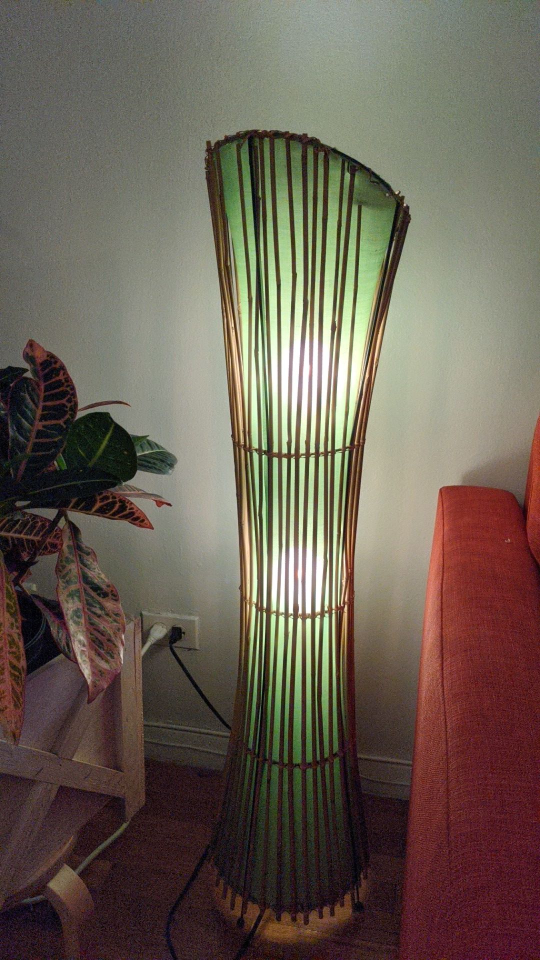 Green Floor lamp