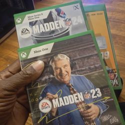 Madden XBOX Games Lot