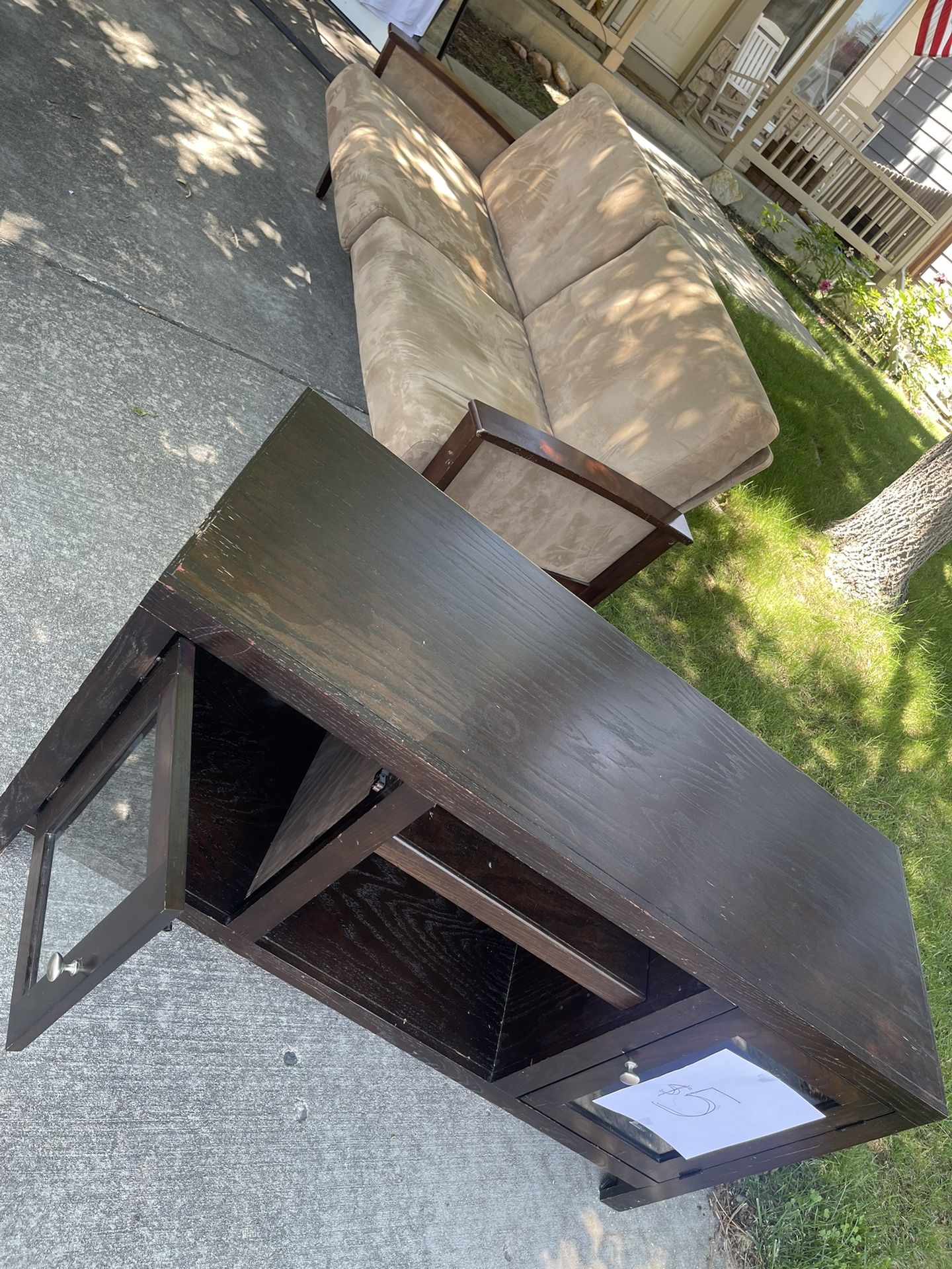 Couch $25 | Stand $10