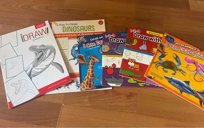 Kids learn to draw books