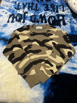Camo Sweater 