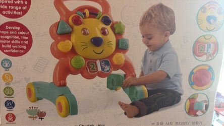 Little Lion Activity Walker – Baby Learning Walker – New in Box