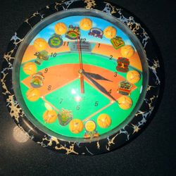 Dodger Wall clock