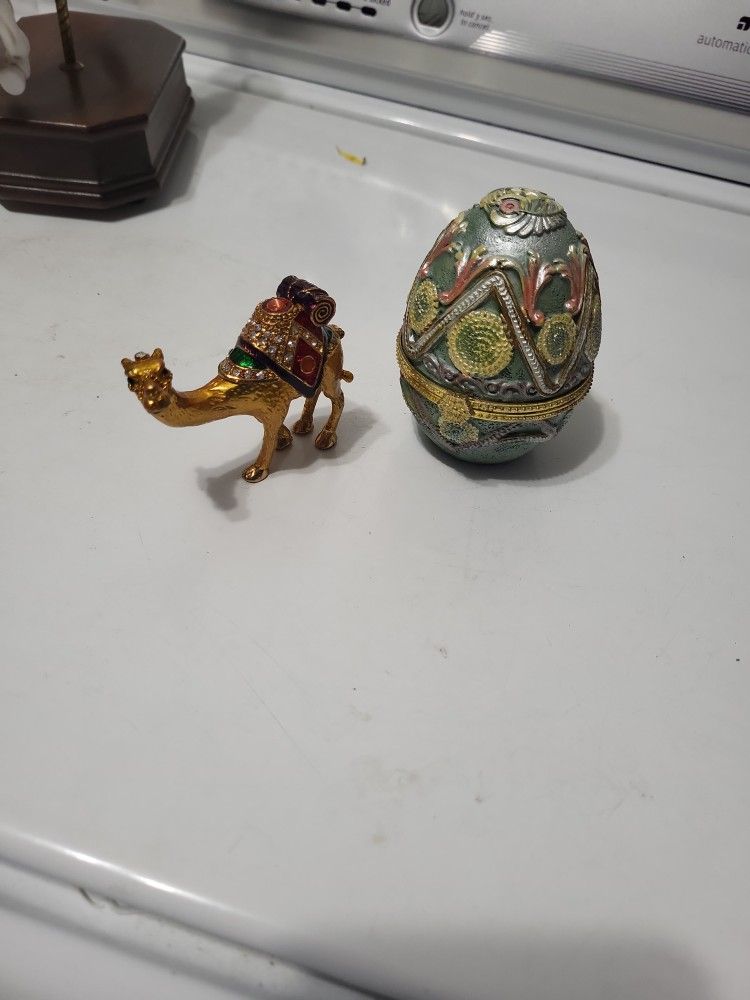 A Camel And Egg