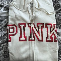 PINK hoodie- New Size Large 