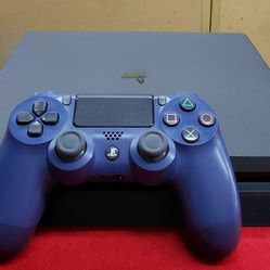 Sony PS4 Slim 1TB Video Game System with Controller & Plugs - Playstation 4 - Black - Working 