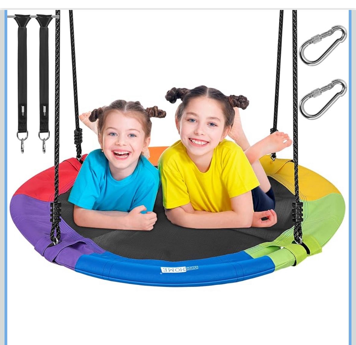 VIVOHOME 41 Inch 600 lbs Saucer Tree Swing for Kids and Adults - Brand New in Box