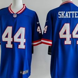Skattebo New York Giants Stitched New Jersey 