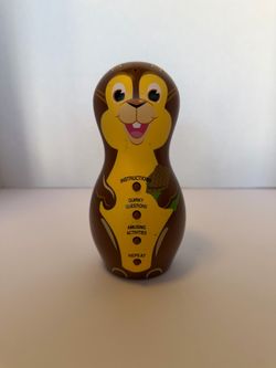 Hallmark Grab-n-Gabs Talking Chipmunk Game / Juego Familiar Hallmark