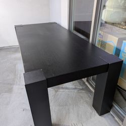 Black Dining Table
