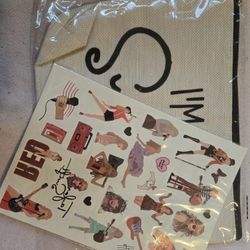 Brand New Taylor Swift Bag And Stickerw