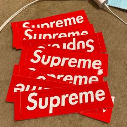 Set 10 Supreme Stickers