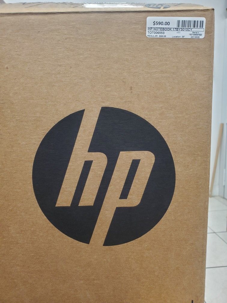 HP LAPTOP 17 BY 3010 CY