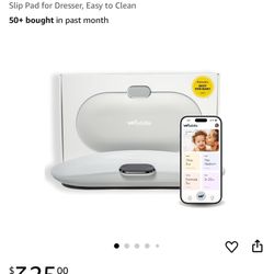 6 in 1 changing pad helps track feedings, diaper changes, sleep tracker, plays music, has a nightlight, warmer, and weight. 