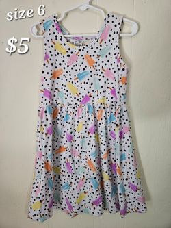 Girls size 6 dress