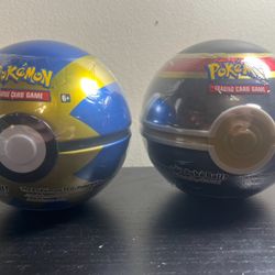 Pokemon Pokeball Booster Tins NEW