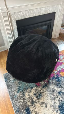 Black bean bag
