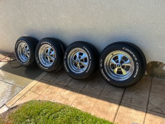 Cragar stile wheels and tires
