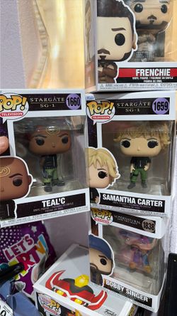 Funko pops Stargate, The Boys