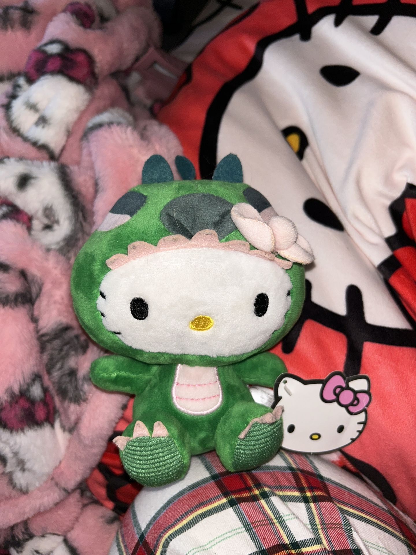 Hello Kitty Dinosaur Plushie