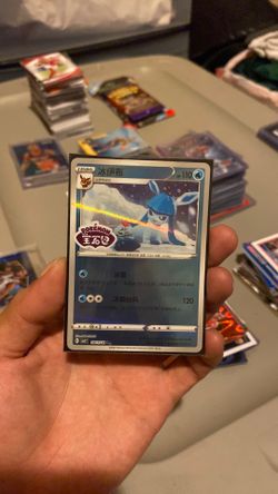 Glaceon 0811/14 Chinese Gem Pack Vol 2 Stapmped Holo NM Pokémon Card