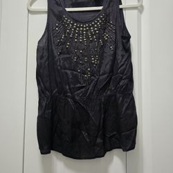 Womens DKNY XS Elastic Waist Camisole 
