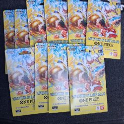 10 One Piece TCG packs