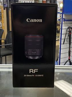 Canon Rf 20-50 F4 L 