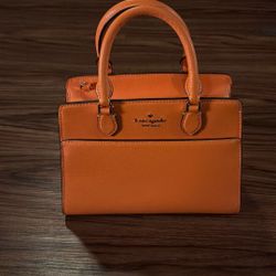 Kate Spade New York Small Satchel – Orange