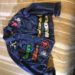 Vintage Punk Rock Hand Made Jacket 