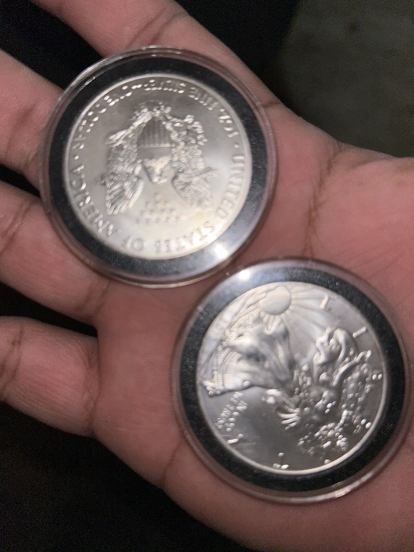 Pure Fine Silver Coins