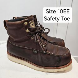 Red Wings Irish Setter Safety Toe Work Boots Size 10EE