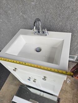 Vanity,light and medicine cabinet