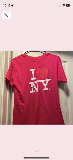 Pink I Love NY Shirt 