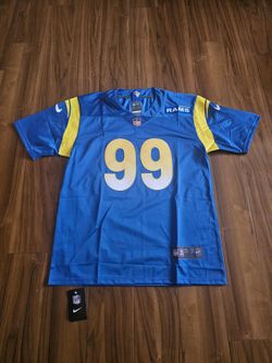 Rams Mens Donald Blue Jerseys $50ea Firm S M L Xl 2x 3x