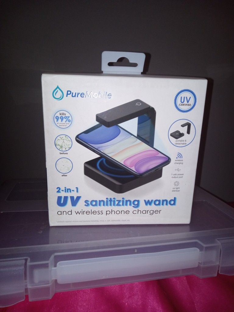 2-in -1 UV sanitizing Wand