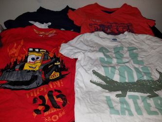 2T Clothes 4 Shorts And 4 Shirts